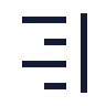 Text Align Right 01 icon preview