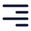 Textalignright icon with solid standard style
