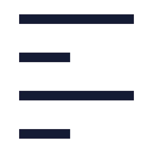 Text Align Start Icon in Stroke Sharp style