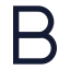 Textbold icon with solid sharp style