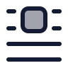 Text Centerline Center Top icon preview