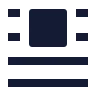 Text Centerline Center Top icon preview