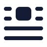 Text Centerline Center Top icon preview