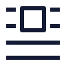 Text Centerline Center Top icon preview