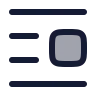 Text Centerline Left icon preview