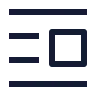Text Centerline Left icon preview