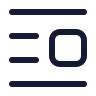 Text Centerline Left icon preview
