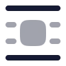 Text Centerline Middle icon preview