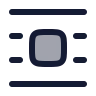 Text Centerline Middle icon preview