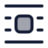 Text Centerline Middle icon preview