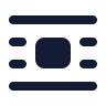 Text Centerline Middle icon preview