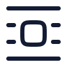 Text Centerline Middle icon preview