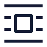 Text Centerline Middle icon preview