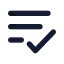 Textcheck icon with solid standard style