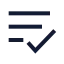 Textcheck icon with stroke sharp style