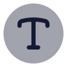 Text Circle icon preview