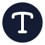 Textcircle icon with solid rounded style
