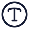 Text Circle icon preview