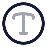 Text Circle icon preview