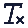 Text Clear icon preview