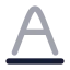 Textcolor icon with bulk rounded style