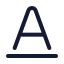 Textcolor icon with duotone standard style