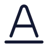 Text Color icon preview