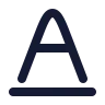 Text Color icon preview
