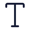 Text icon preview