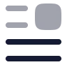 Text Firstline Left icon preview