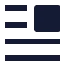 Text Firstline Left icon preview