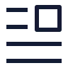 Text Firstline Left icon preview