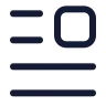 Text Firstline Left icon preview