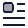 Text Firstline Right icon preview