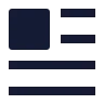 Text Firstline Right icon preview