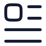 Text Firstline Right icon preview