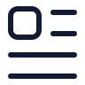 Text Firstline Right icon preview
