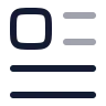 Text Firstline Right icon preview