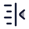 Text Indent Less icon preview