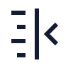 Text Indent Less icon preview