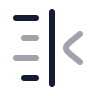 Text Indent Less icon preview