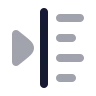 Text Indent More icon preview