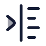 Text Indent More icon preview