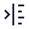 Text Indent More icon preview