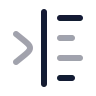 Text Indent More icon preview