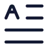 Text Initial icon preview