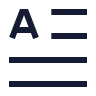 Text Initial icon preview
