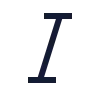 Text Italic icon preview