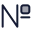 Textnumbersign icon with duotone standard style