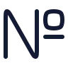 Text Number Sign icon preview